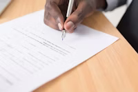 Handshake and offer letter